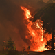 What the flames looked like in December outside Sydney.